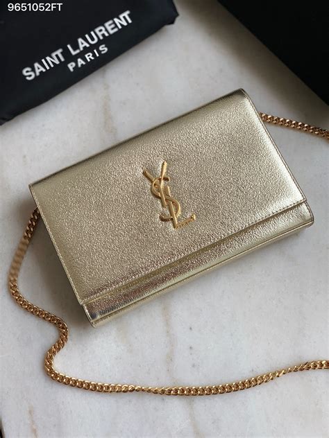 kate light gold saint laurent ysl clutch|Kate Handbags Collection for Women .